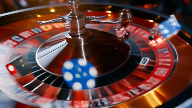 online casino concept, gamble roulette
