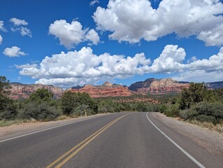 Sedona Arizona Highway Road Picture 1