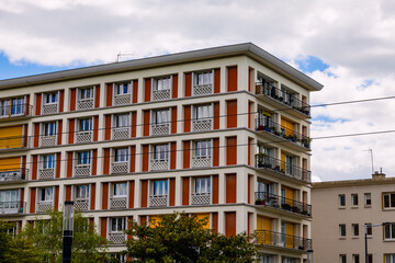 Dans les rue de la ville du Havre