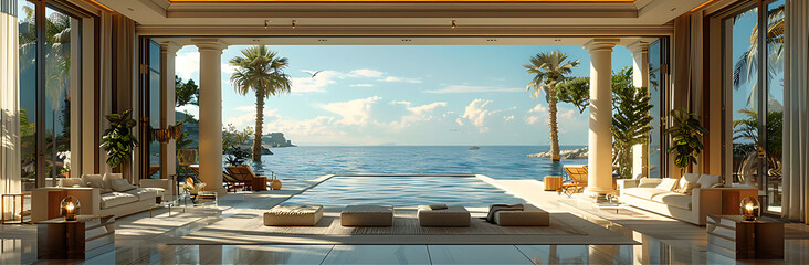 Property proposal for a Luxury Villa showcasing highend amenities architectural details and a luxurious environment