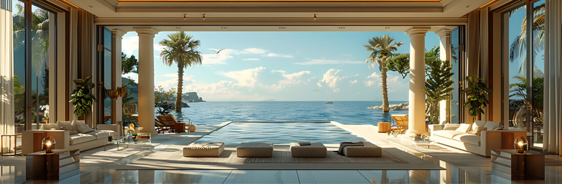 Property proposal for a Luxury Villa showcasing highend amenities architectural details and a luxurious environment