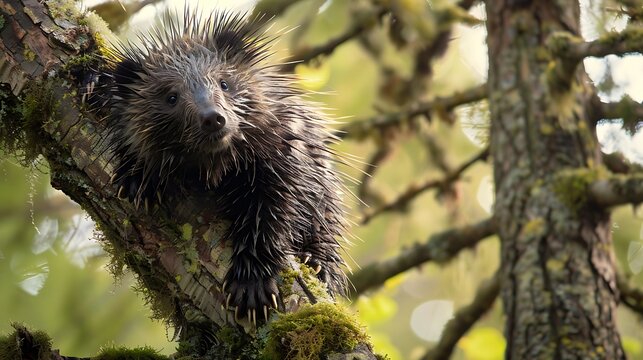 North porcupines that climb trees are called erethizontidae