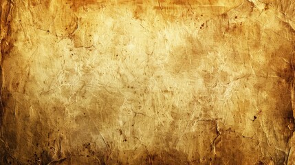 Obraz premium Old paper background with grunge and golden brown color vignette