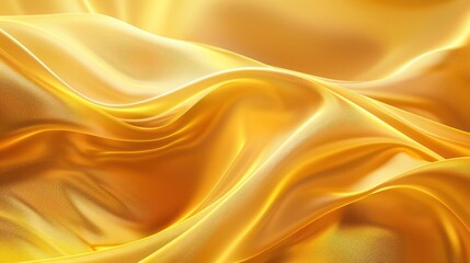 Fototapeta premium Abstract Background, a sophisticated blend of deep topaz yellows with smooth gradients and intricate patterns, evoking a sense of warmth and richness.