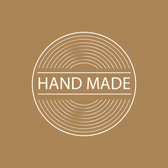 Hand made rubber stamp