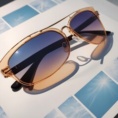 sunglasses on the beach