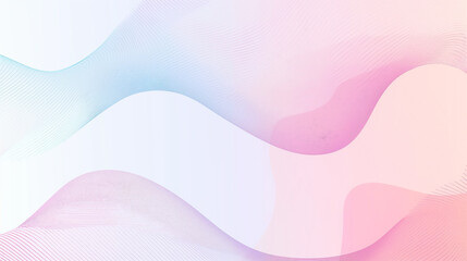 A colorful wave pattern with a white background