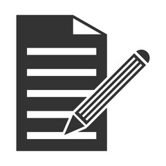 paper icon. note icon. document icon. flat file icon isolated white background for websites and apps