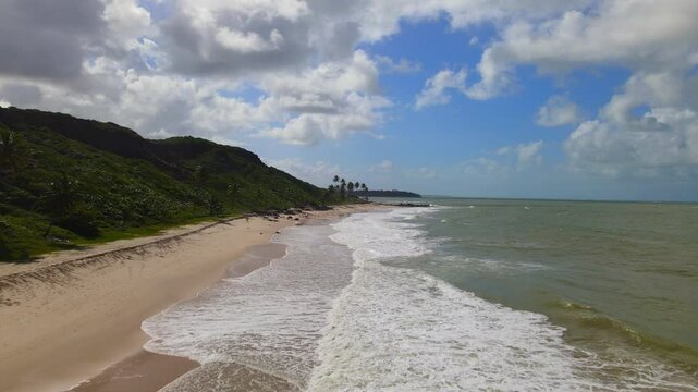 Beach Praia de Coqueirinho in Paraiba state, Brazil