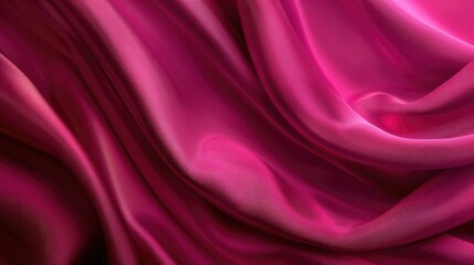 Fototapeta premium Stylish magenta fabric background for 2023 color theme poster