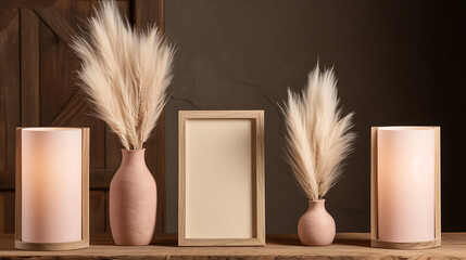 Warm,  natural  and  rustic  elements  create a cozy  and inviting  atmosphere.  
