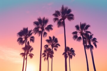 Obraz premium Vacation Dadcore Dreams Expansive Coastal Landscape in Pastel Hues.jpeg