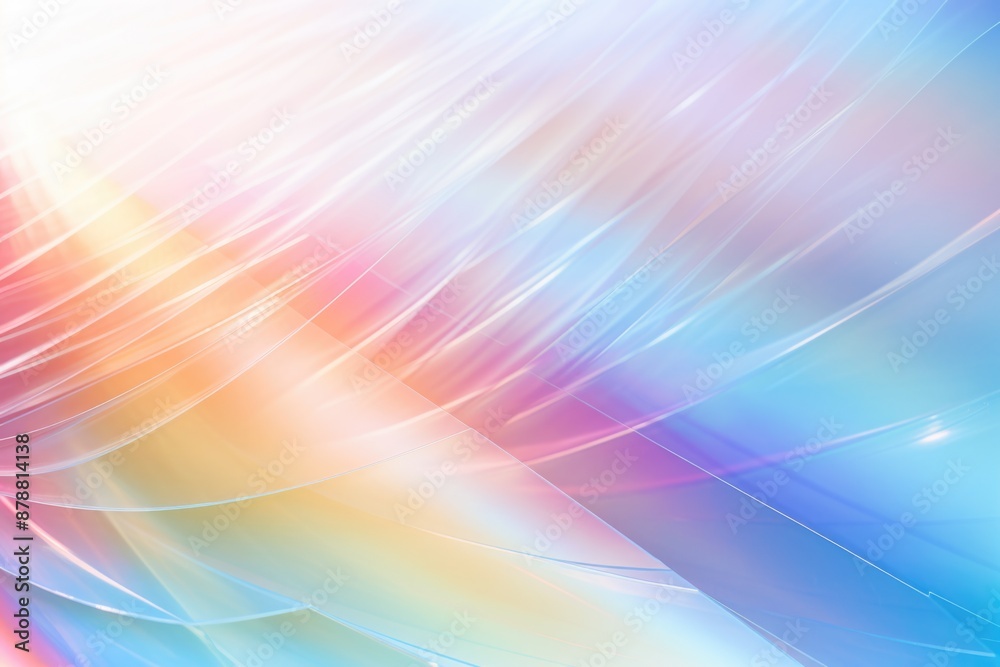 Aufkleber rainbow light refraction overlay effect for photos and mockups.