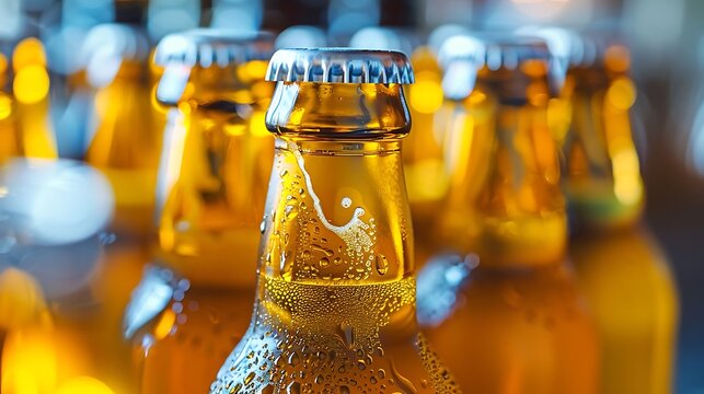 When canning lager clean the bottle and remove all germs