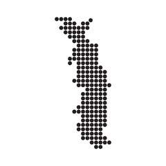 Togo map icon