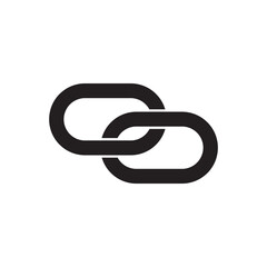 Obraz premium vector link icon