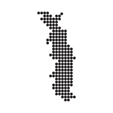 recommend clip art: Togo map icon