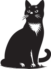 Obraz premium Cat vector illustration eps