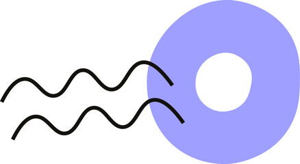 Abstract Waves Pattern