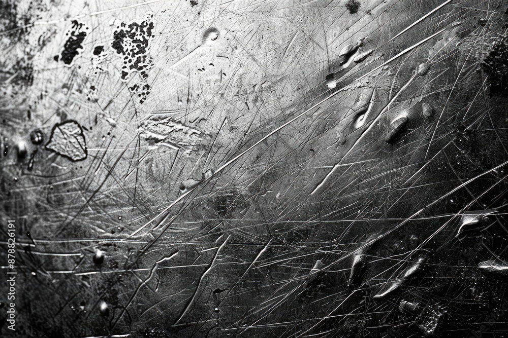 Poster metal scratch texture stock image