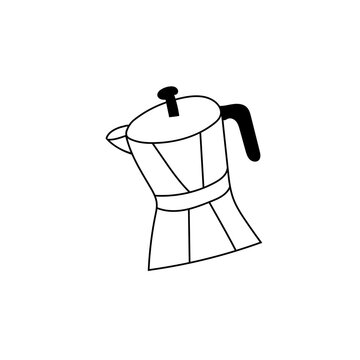 Cafeteira Ilustra&ccedil;&atilde;o Sticker