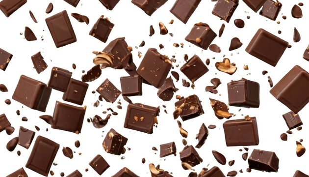 chocolate splash in a swirl of particular and troso