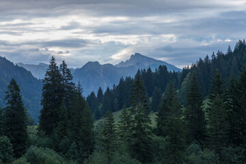 Nebelhorn und Gaisalphorn, allgäuer Alpen