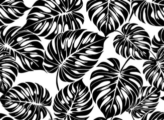 monstera seamless pattern design for 40oz laser tumbler, mockap, warp tumbler v2