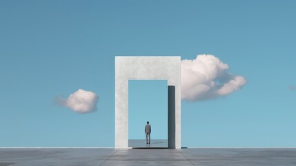 Artistic representations of success and ambition, perfect for conveying the thrill of accomplishment. High Resolution picture, , Minimalism,
