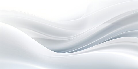 Abstract white background with wavy lines