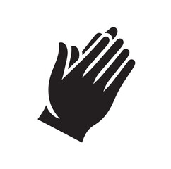 Applause set clapping hands icon set vector illustration