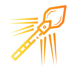 javelin Line Gradient Icon
