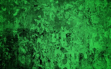 Green textured paper or concrete wall wide banner background, Green velvet with lighting, abstract texture background dark green background green background