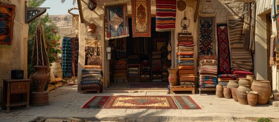 Rug Shop in Middle East