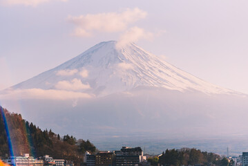 mountain, clouds, sky
