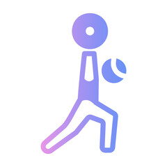 weightlifting Gradient icon