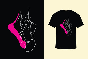 Romantic t-shirt design vector template