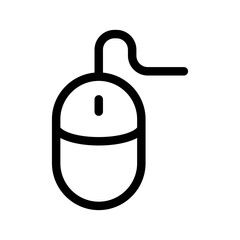 Obraz premium Mouse Icon Vector Symbol Design Illustration