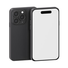 smartphone 3d icon, content creator 3d icon set, transparent background