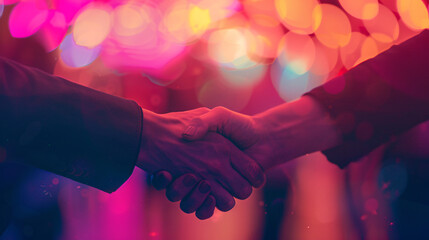 Modern Workplace with Defocused Employees, Office Atmosphere