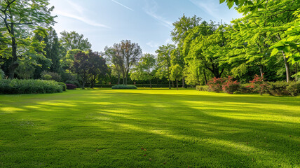 Natural and scenic backdrop featuring lush greenery trees and blue skies. natural backdrop, scenic backdrop, lush greenery, green trees, blue skies, nature background, scenic view,