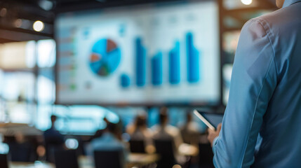 Professional Office Presentation Slide Illustrating Company Achievements