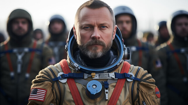 portrait of an astronaut
