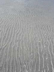 waves on sand