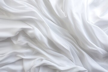 Obraz premium White Satin Cloth Texture Background