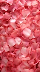 pink rose petals background
