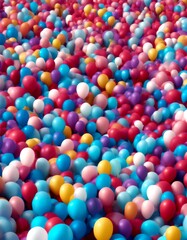 foil festive vase bunch celebration colourful balloons party gold balloon background