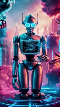 robotic video post-production concept