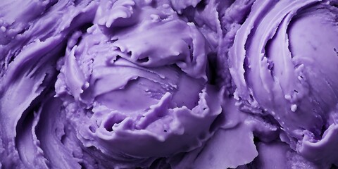 Ube ice cream background texture