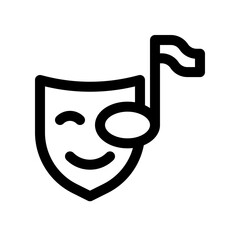Drama Musical Icon